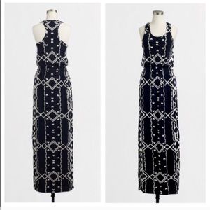 J. Crew Aztec Maxi Dress
